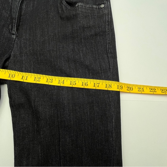 Luisa Cerano⎮Bootcut Jeans⎮Black Stretch⎮Size 8⎮Like-New - Picture 14 of 17